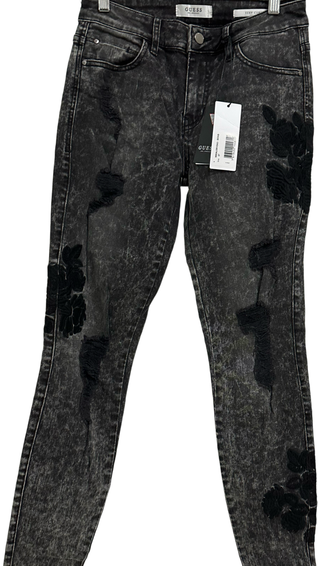 Jeans mujer negros Guess