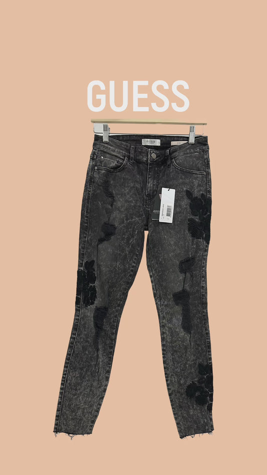 Jeans mujer negros Guess